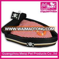 New arrival Luxury pirate ship pet dog bed for dogs and cats