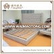 Luxury french style bedroom furniture button tufted upholstered king size bed