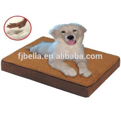 Orthopedic Waterproof Memory Foam Pet Pad Bed With 2 External Covers