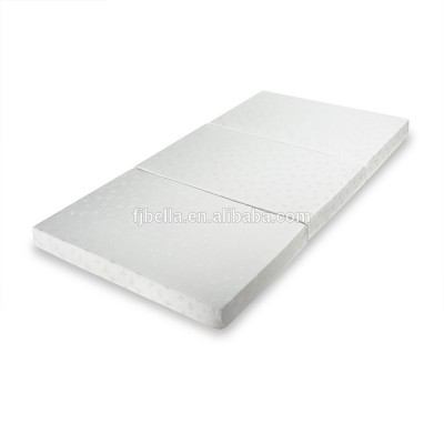 Memory Foam 4 Inch Comfort Portable Folding Mattress or Floor Mat