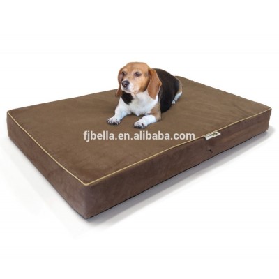 Memory Foam Dog Bed Mattress -Orthopedic Dog Mat With Waterproof Cover Pet Couch