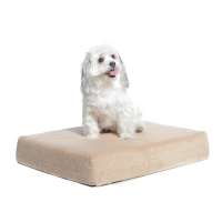 Rectangle Soft Memory Foam Pet Sofa Polyurethane Orthopedic Support For Dog