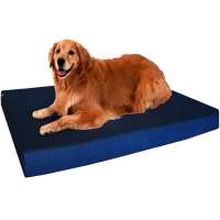 Sleep Bed Velvet Cover Waterproof Dog Bed Gel Memory Foam Orthopedic Support